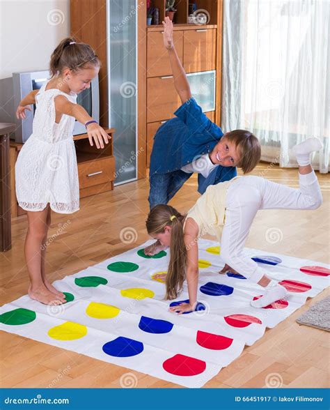 Naked Twister with 4 teenage hotties